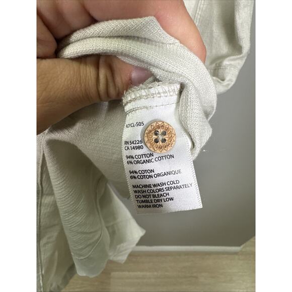 Royal Robbins Tank Dress M Cream Canvas Cotton Outdoors Athletic Preppy Y2K - Picture 6 of 8